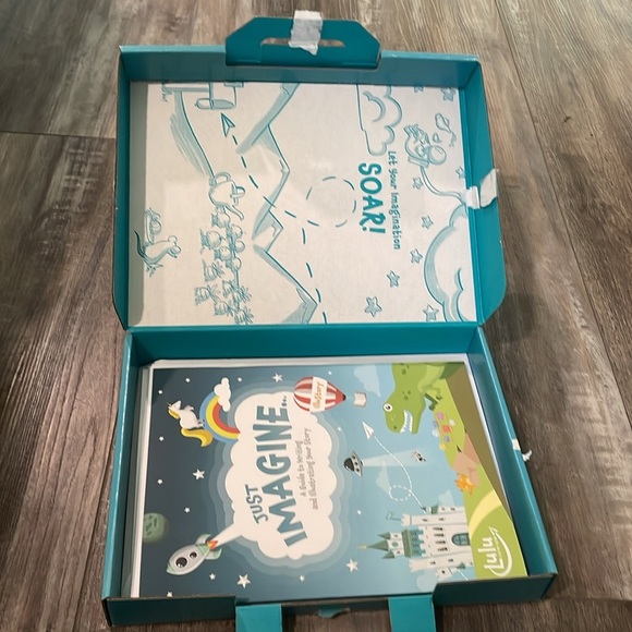 Lulu Jr. Illustory Book Making Kit Multicolor New - Picture 3 of 5